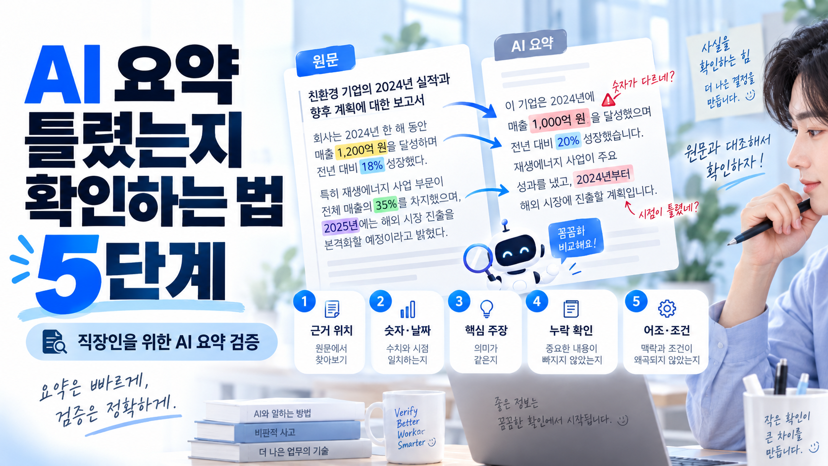 2. AI 요약 검증 5단계
